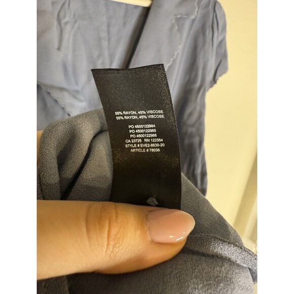 Aritzia Sunday Best Vida Dress In Blue Size Medium - Picture 6 of 6